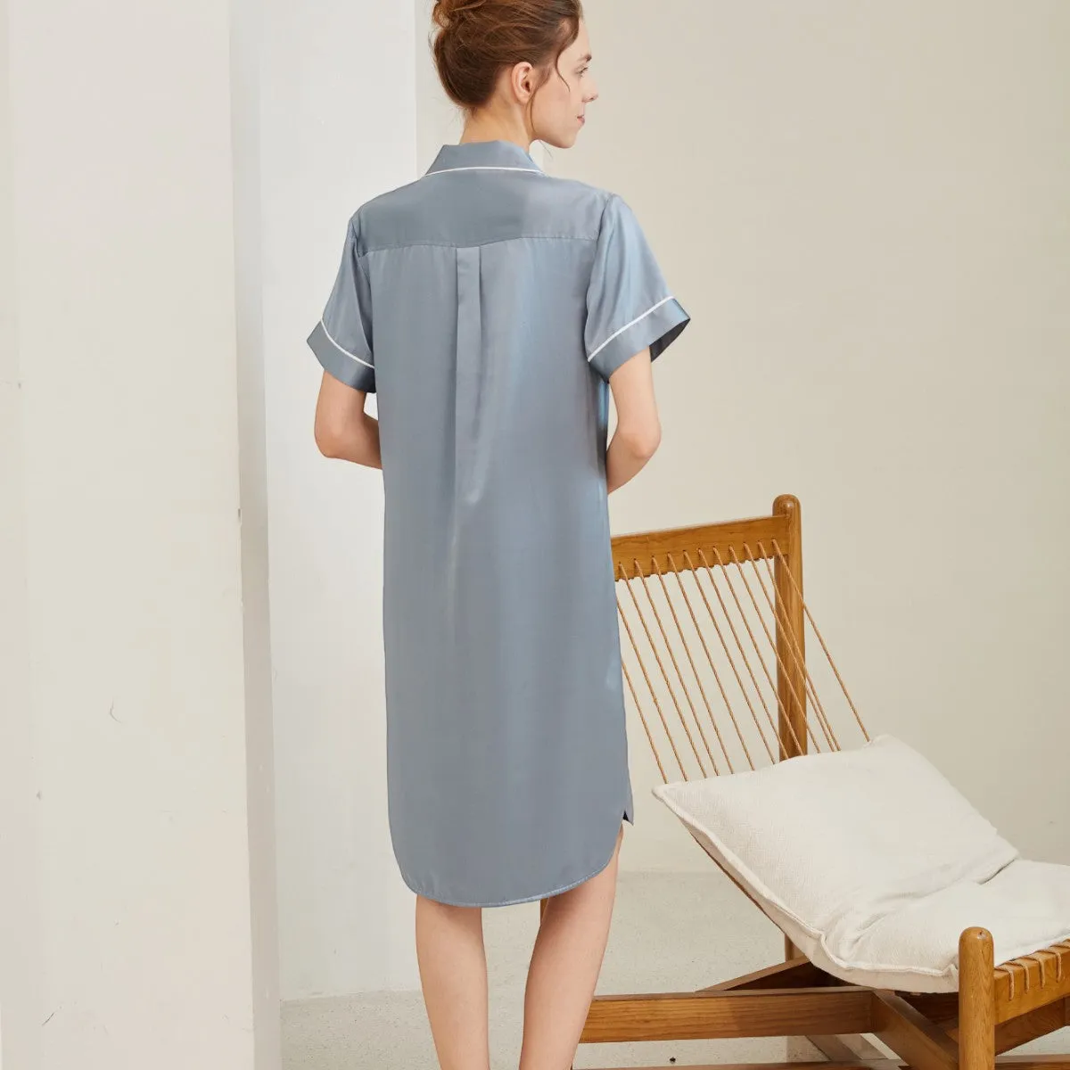 Mulberry Silk Sleep Shirt