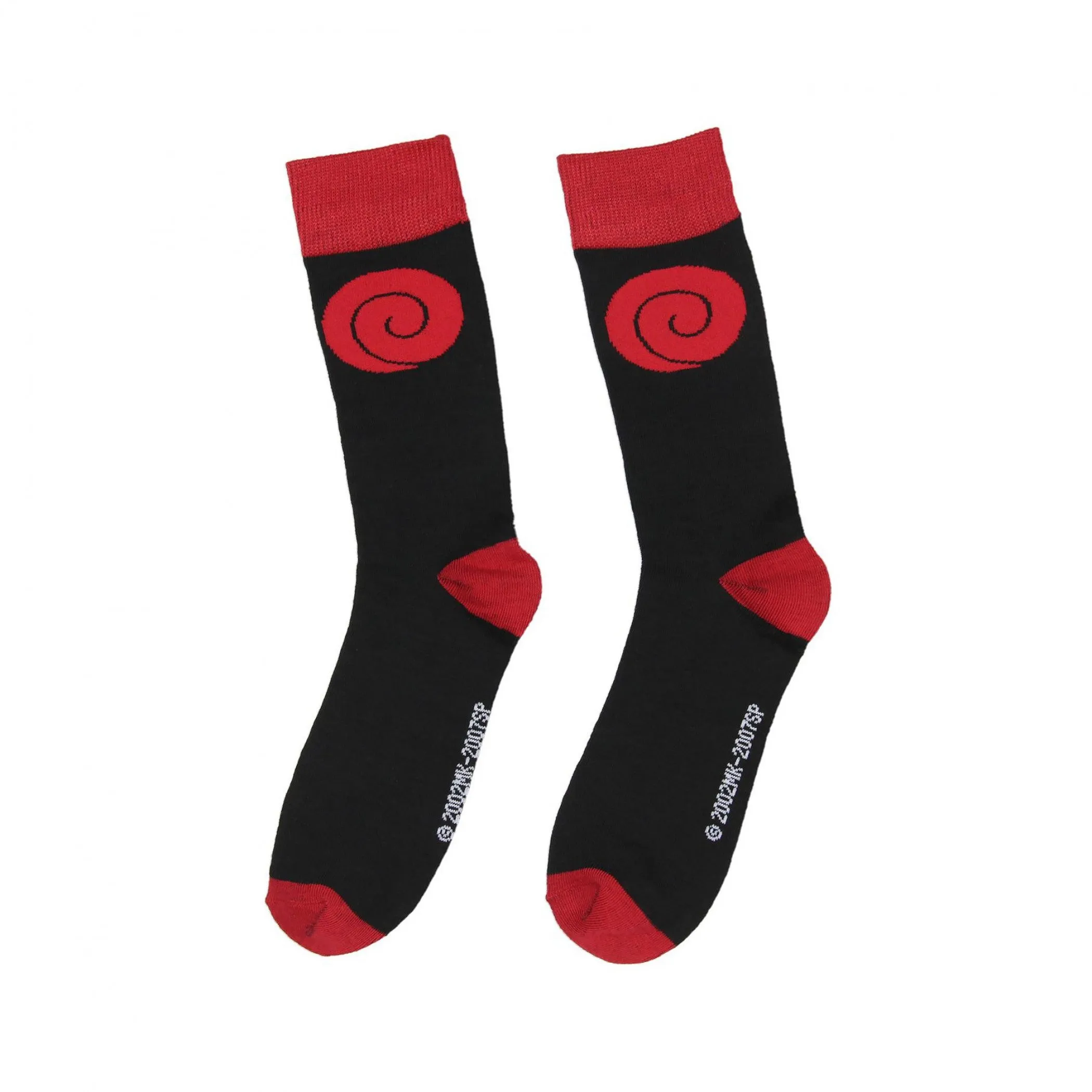 Naruto 3pc Crew Socks and Pint Glass Gift Set