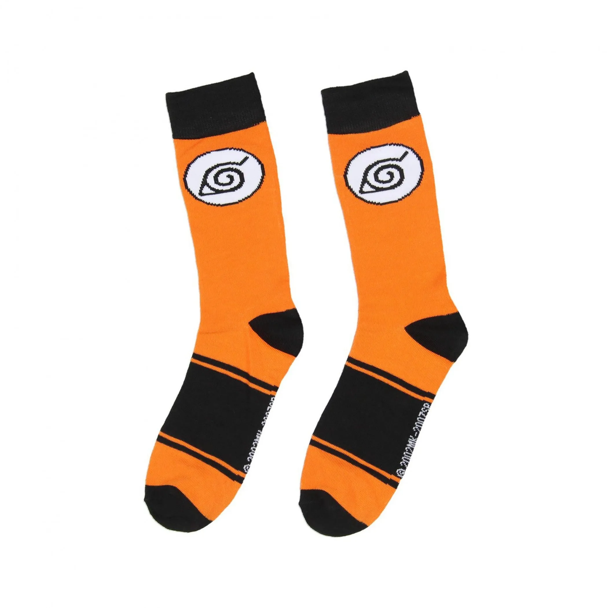 Naruto 3pc Crew Socks and Pint Glass Gift Set