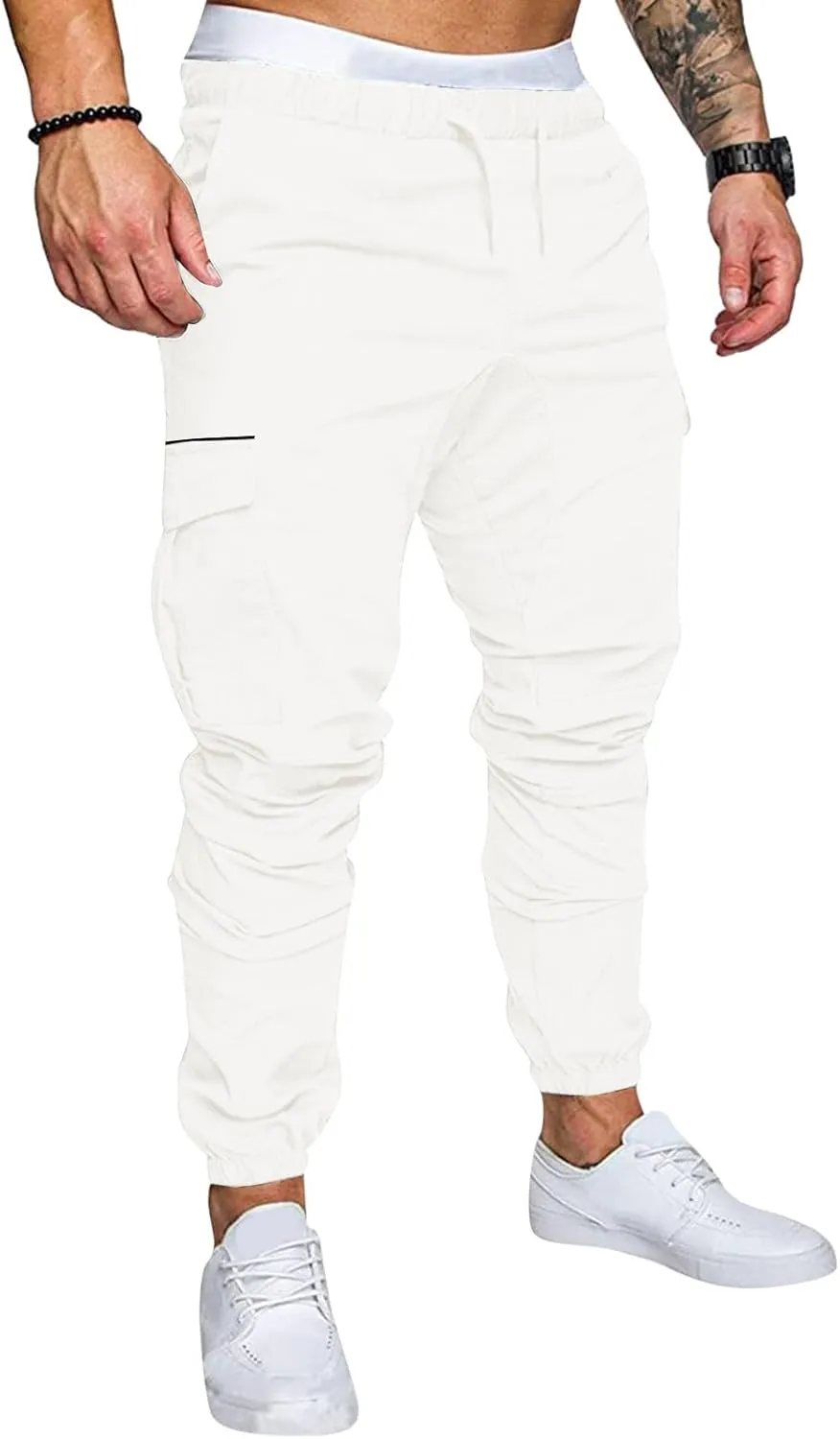 Navy Men's Cargo Pants Plus Size Cargo Pants Mens Swimming Trunks Pants Printed Cotton Shorts Casual and Men's Beach Linen Pants Summer Men Bathing Suits Swimwear
