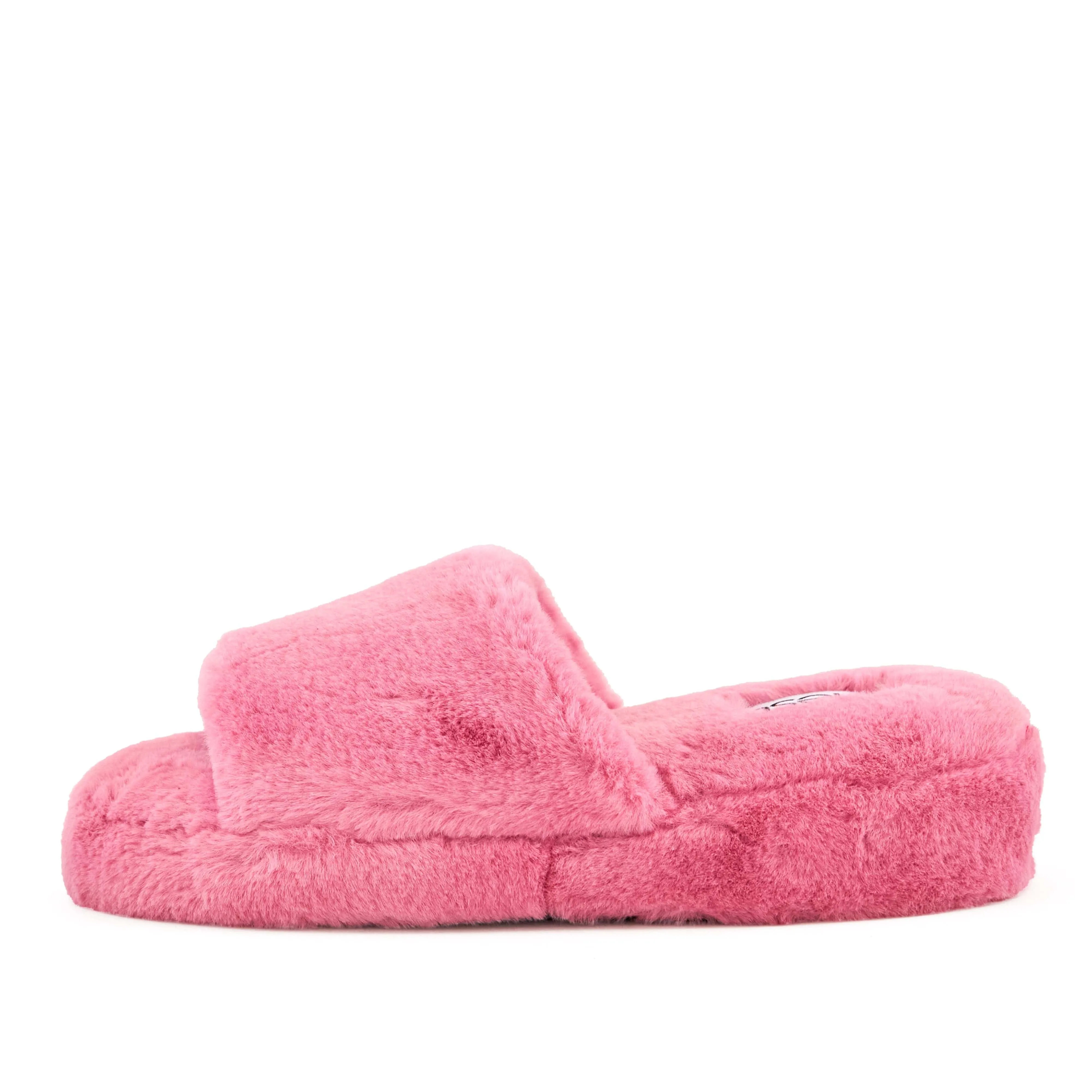 Nest Shoes Women's Geneva Faux Fur Slipper Coral