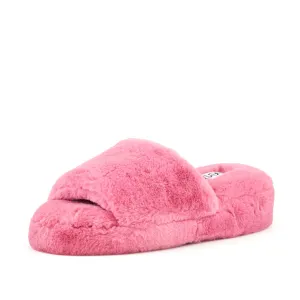 Nest Shoes Women's Geneva Faux Fur Slipper Coral