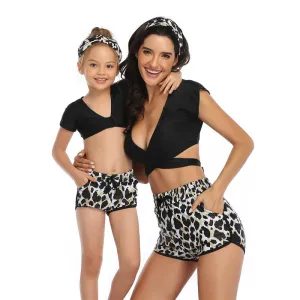 New parent-child swimsuit exercise bikini