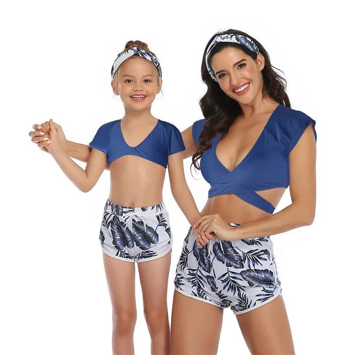 New parent-child swimsuit exercise bikini