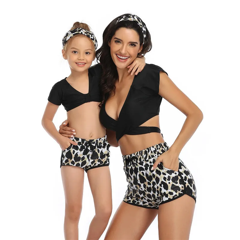 New parent-child swimsuit exercise bikini