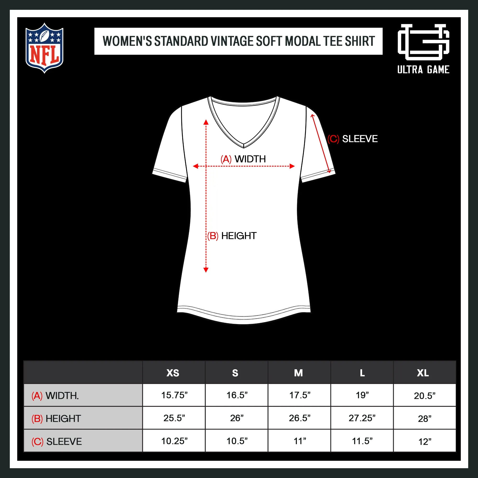 NFL Official Women's Super Soft Modal Vintage V-Neck T-Shirt|New York Jets