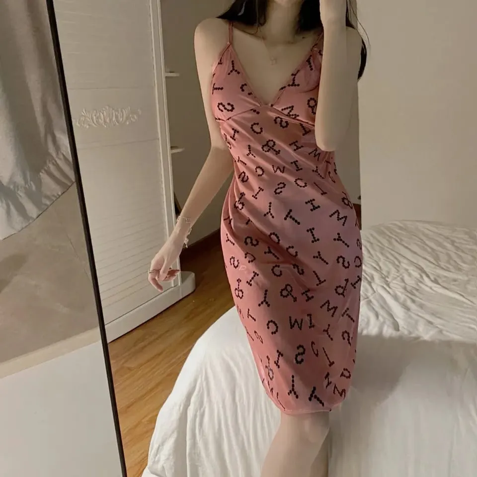 Night Dress Women Homewear Girl Sleepwear Lace Women's Nightdress Pajama X4455744