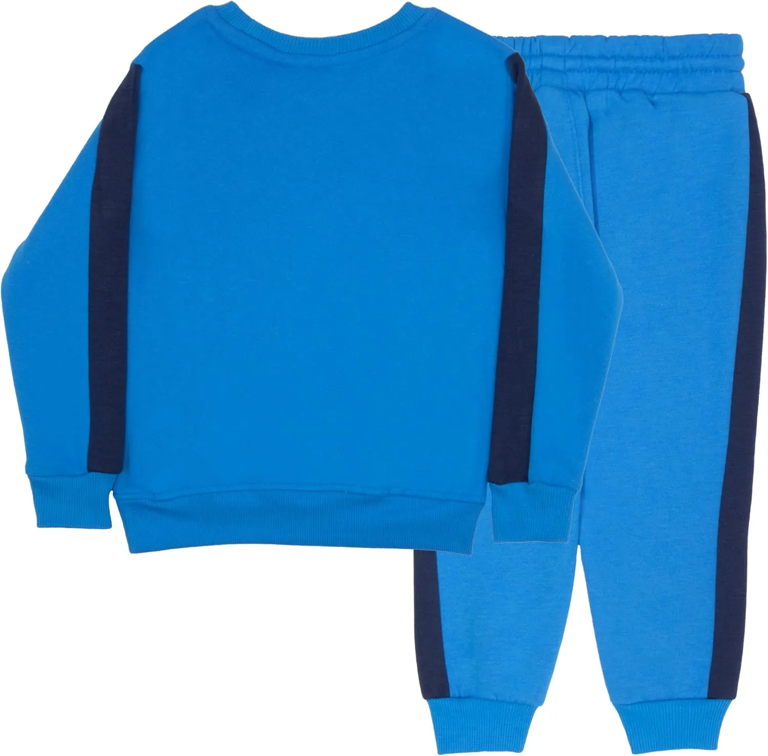 Nintendo Super Mario Brothers Boy's 2-Piece Fleece Long-Sleeved Shirt and Pants Set - Sweatshirt and Joggers Bundle for Kids