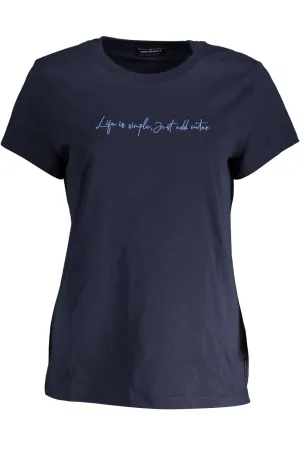 North Sails Blue Women'S Short Sleeve T-Shirt