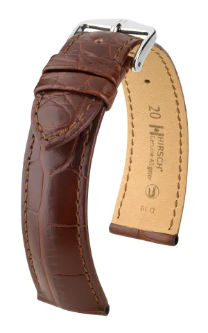 NQR HIRSCH GENUINE ALLIGATOR Watchband  1022 07 NQ