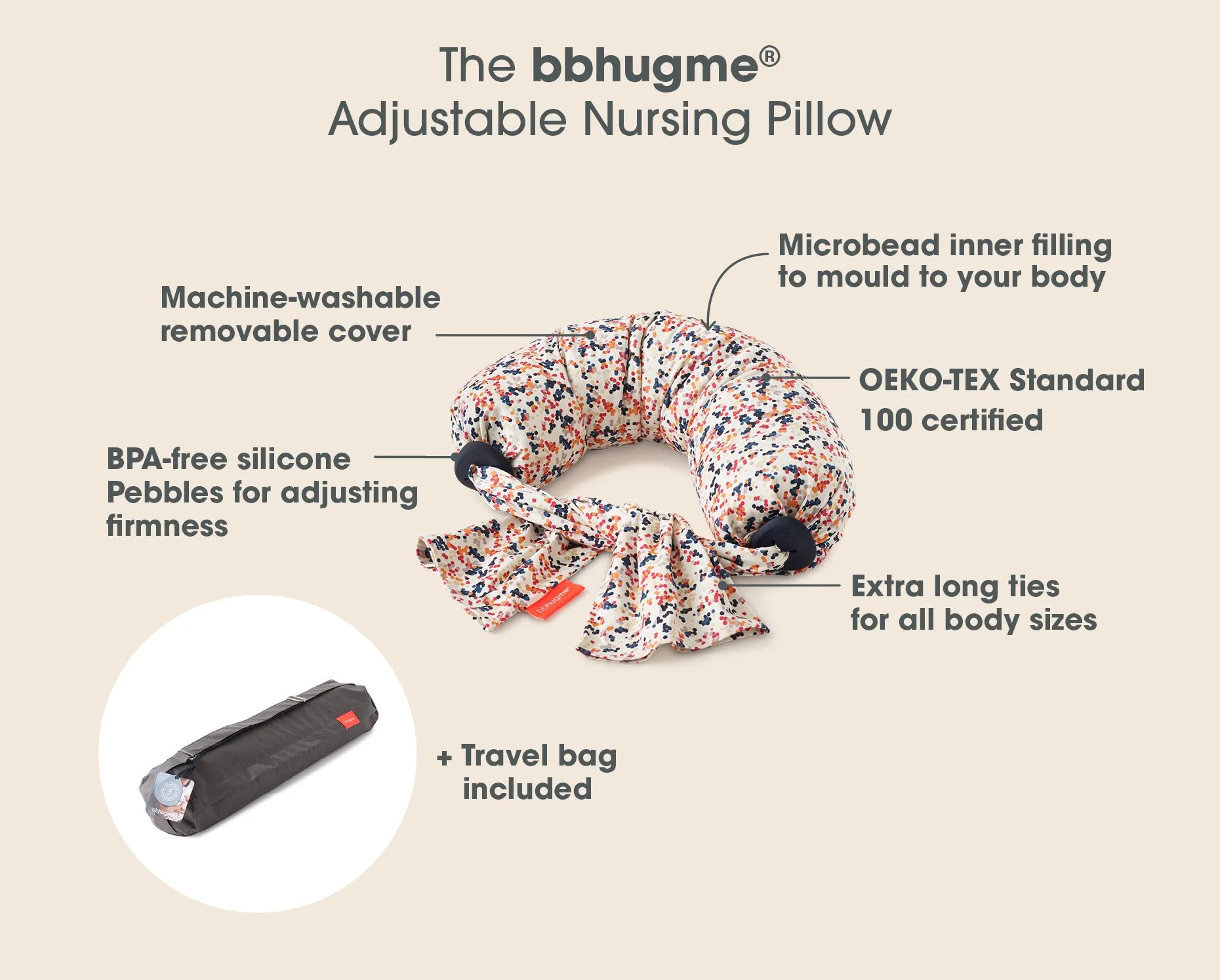 Nursing Pillow - Dots