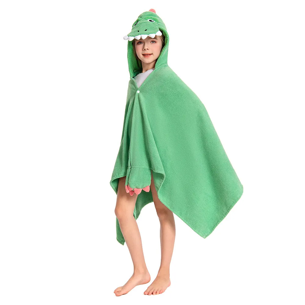 OLAOLA Kids Dinosaur Animal Beach Towels Blanket Plush Soft Absorbent Microfibre Outdoor Homewear