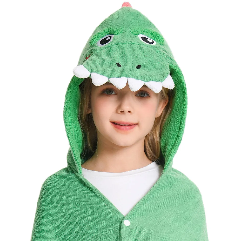 OLAOLA Kids Dinosaur Animal Beach Towels Blanket Plush Soft Absorbent Microfibre Outdoor Homewear