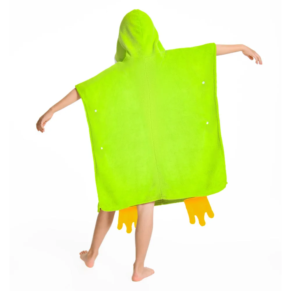 OLAOLA Kids Frog Animal Beach Bath Towels Blanket Plush Soft Coral Fleece Homewear