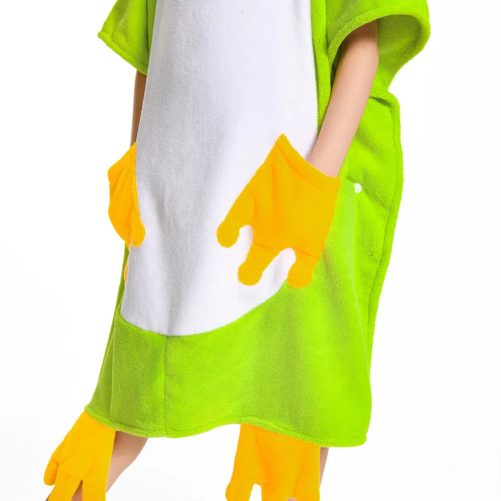 OLAOLA Kids Frog Animal Beach Bath Towels Blanket Plush Soft Coral Fleece Homewear