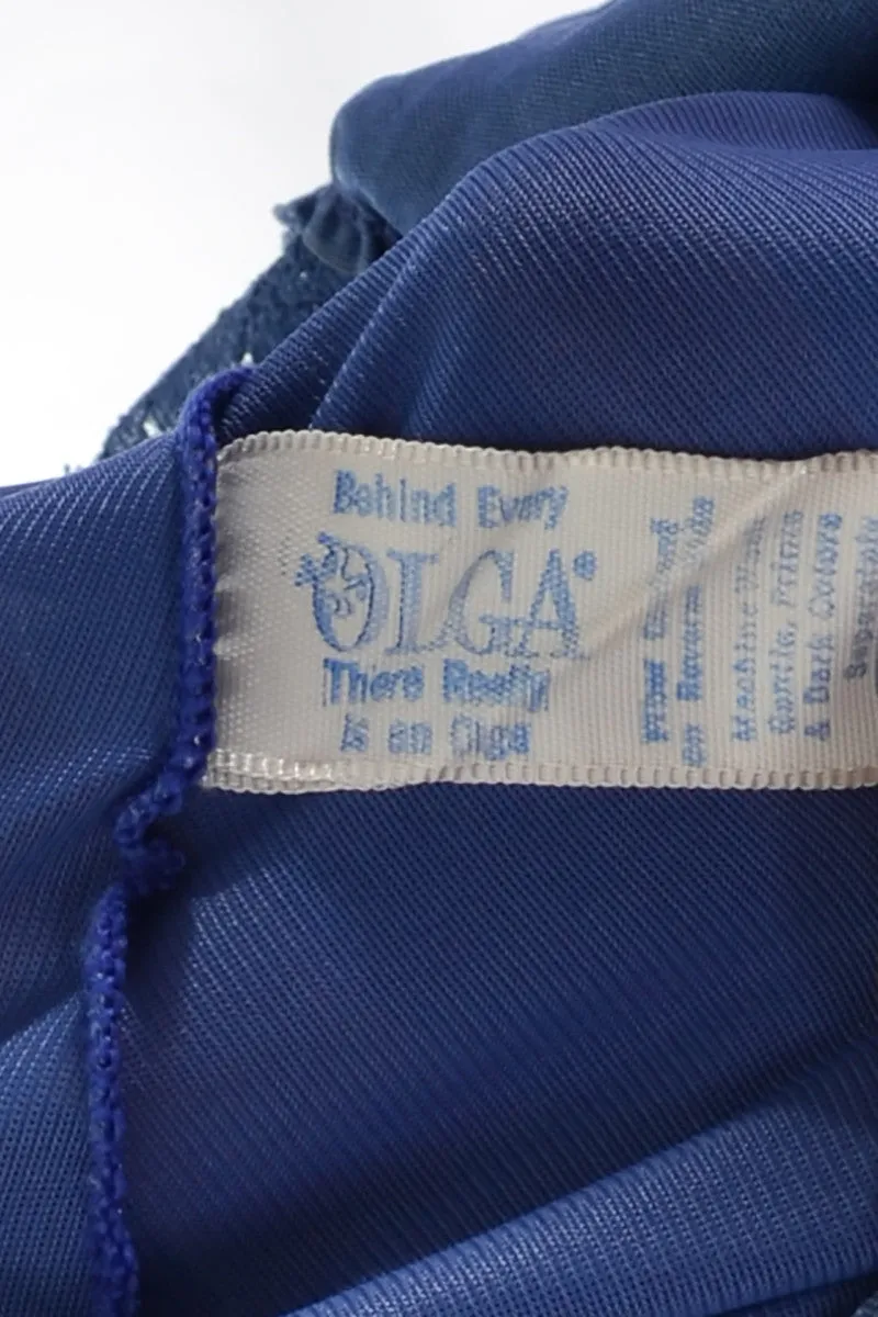 Olga Full Sweep Vintage Nightgown Lace Trim