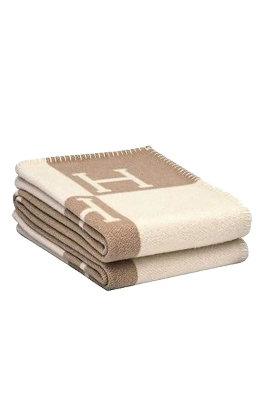 'Olivia‘ Thickened Warm Air Conditioning Blanket Wool Sofa Blanket