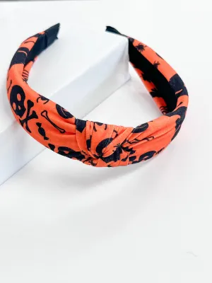 Orange Halloween Headband