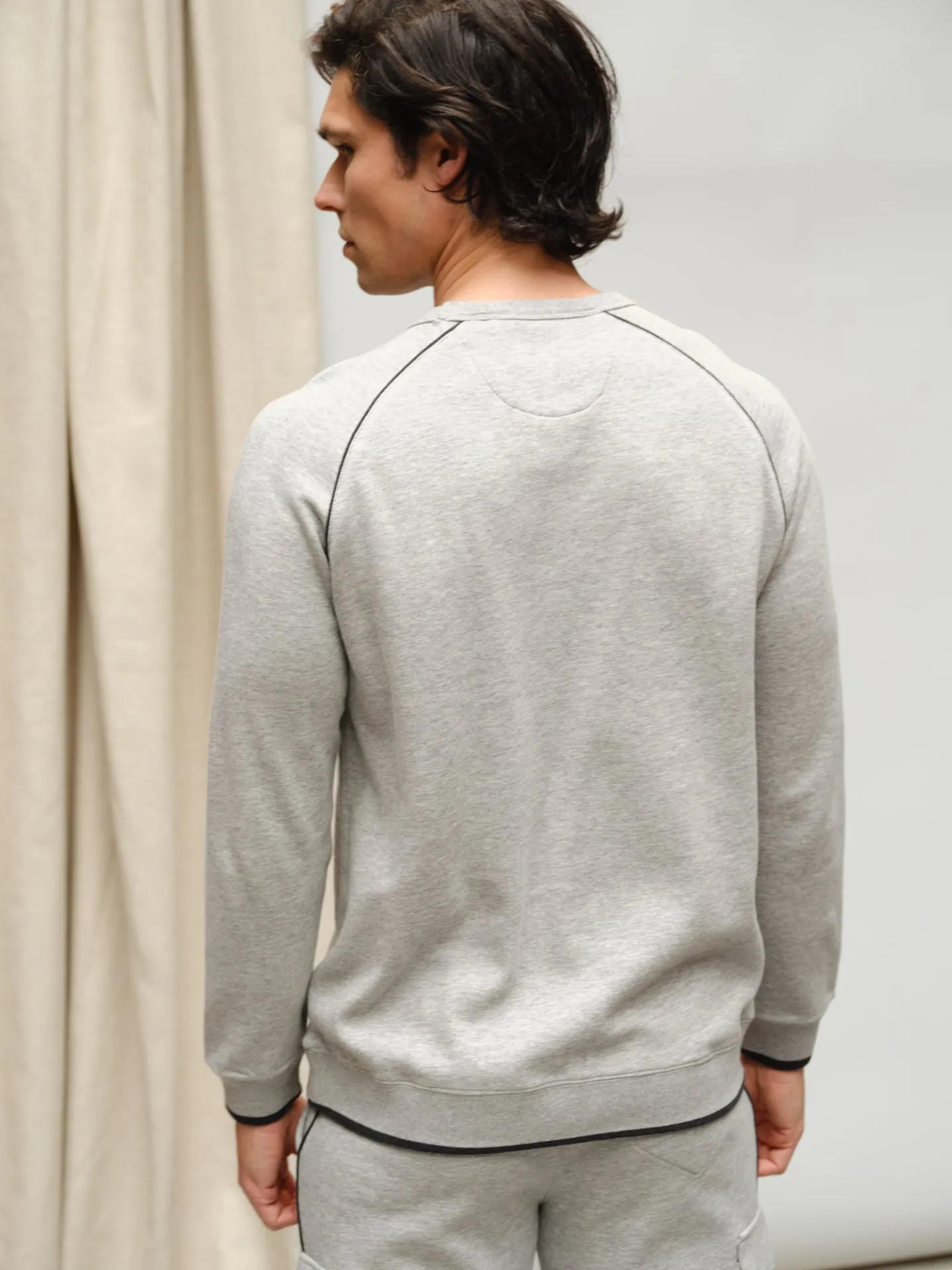 Organic Cotton Capsule Collection crew neck sweatshirt