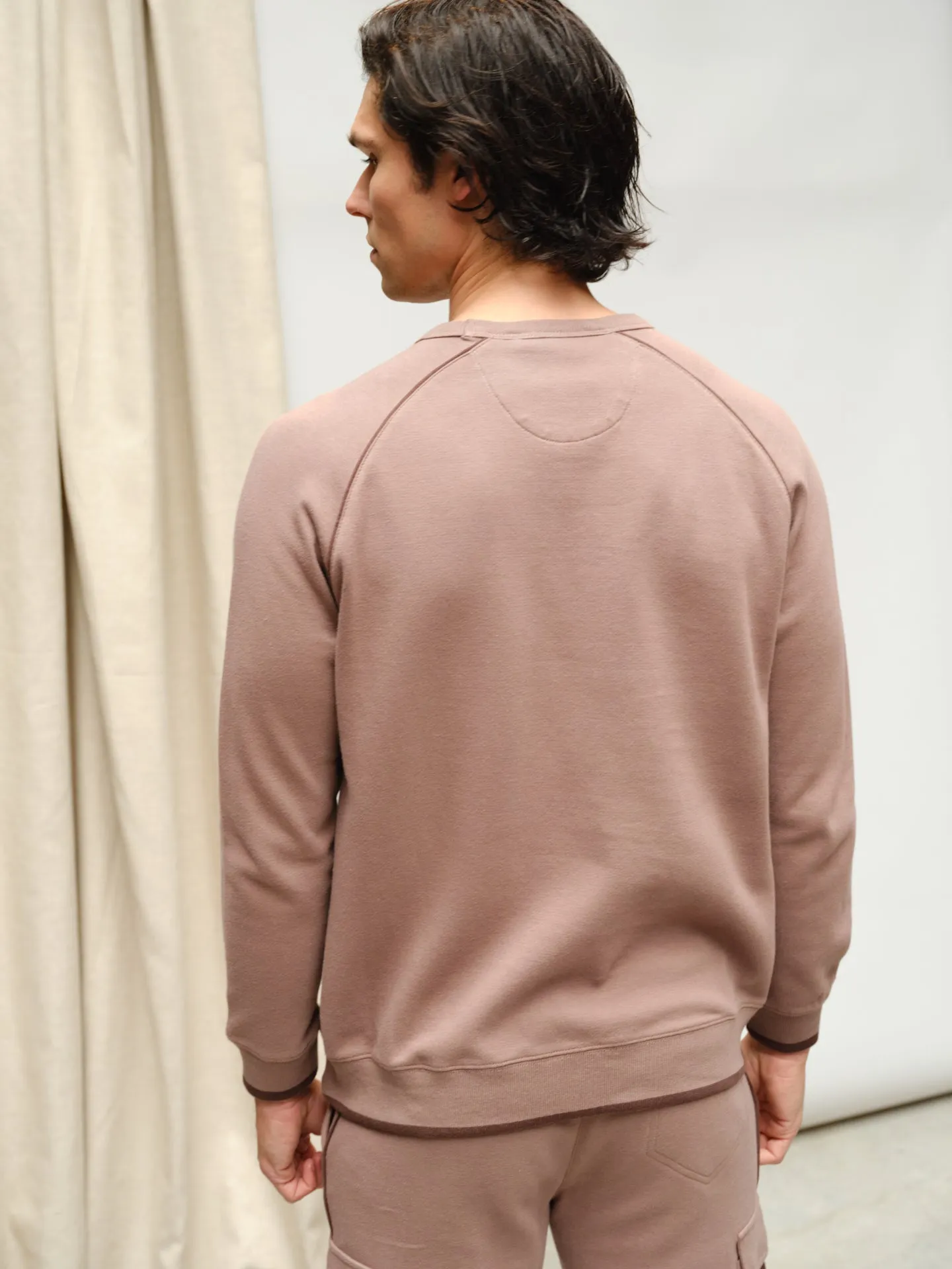 Organic Cotton Capsule Collection crew neck sweatshirt