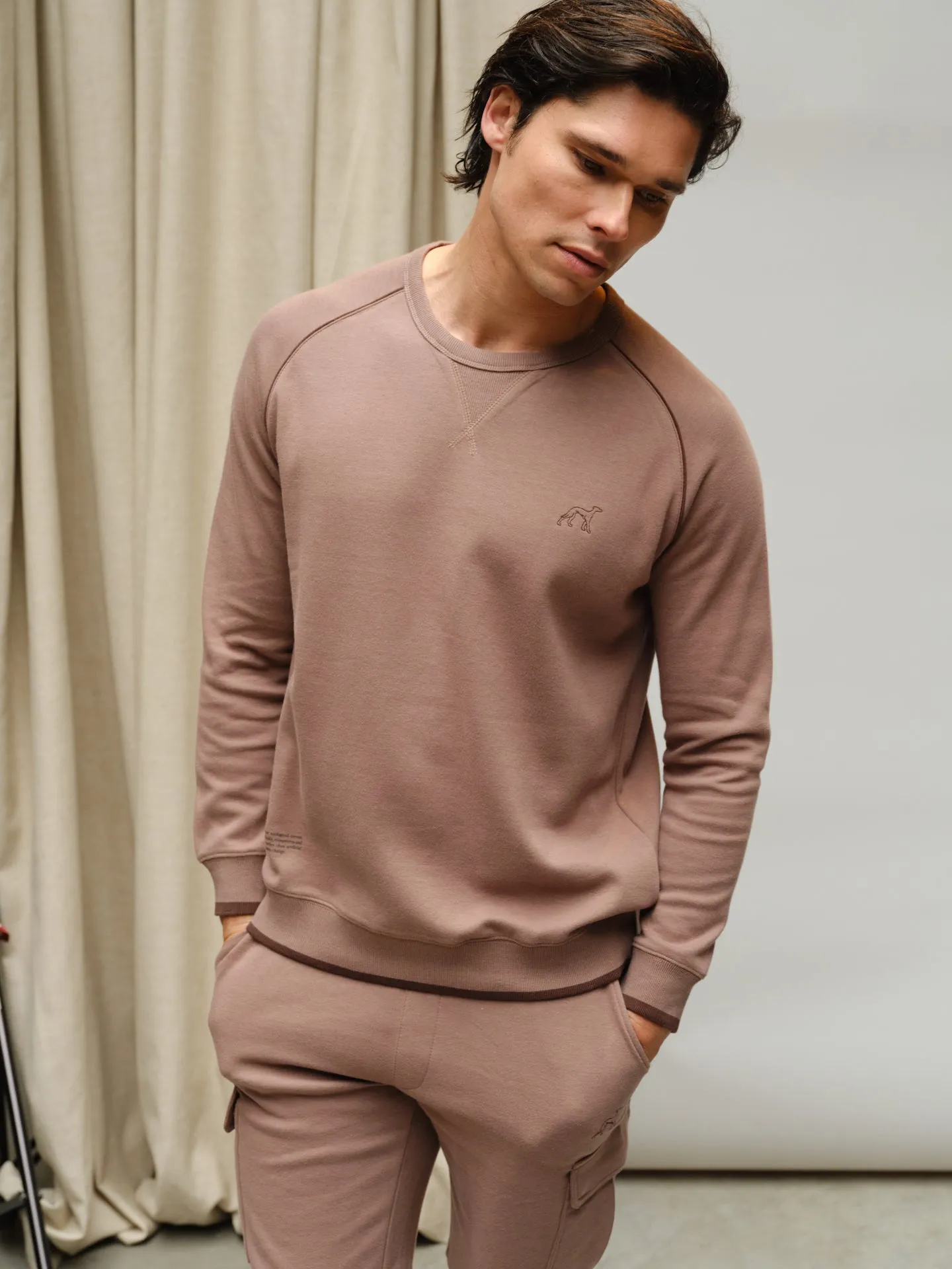 Organic Cotton Capsule Collection crew neck sweatshirt
