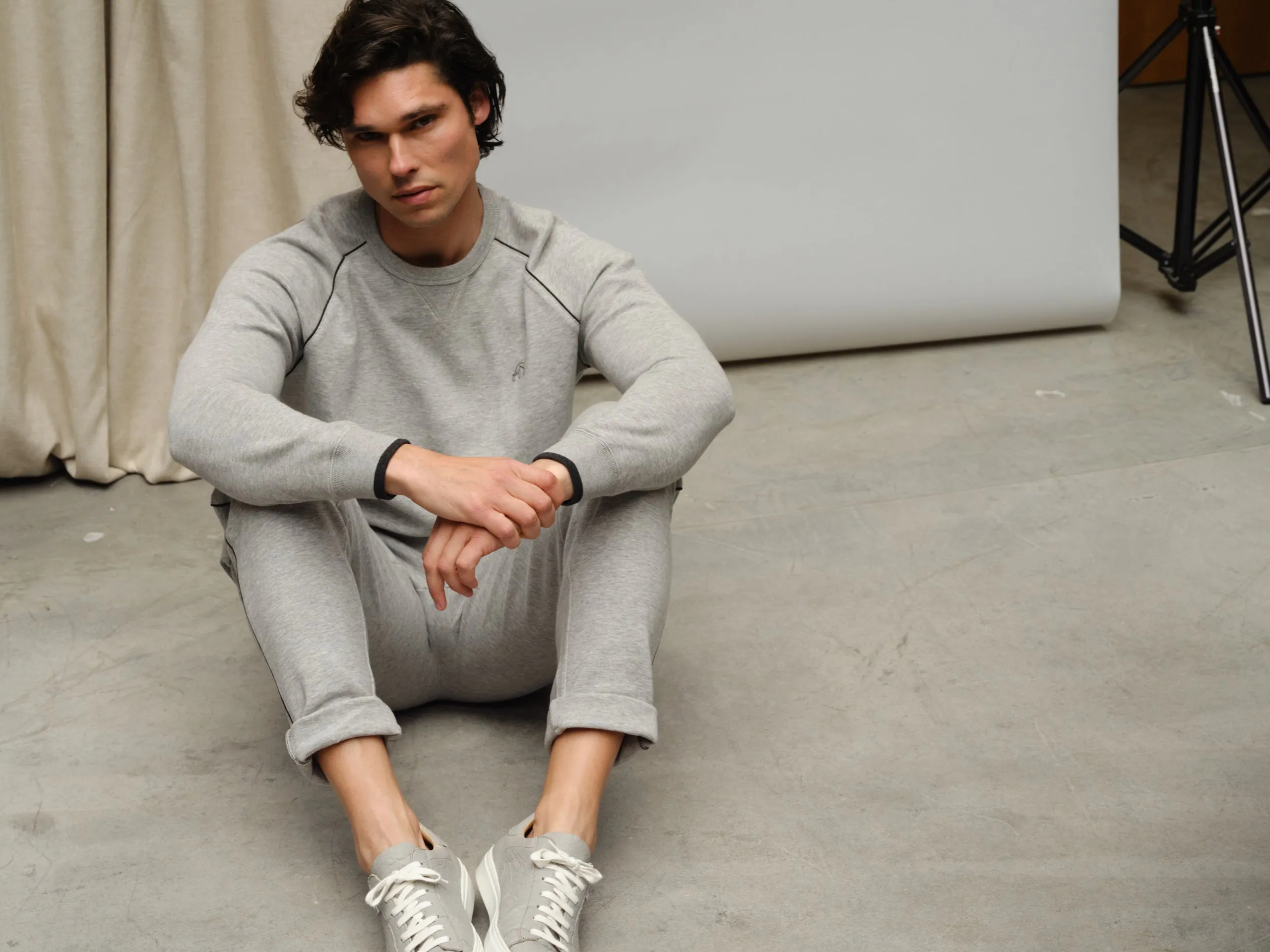 Organic Cotton Capsule Collection crew neck sweatshirt