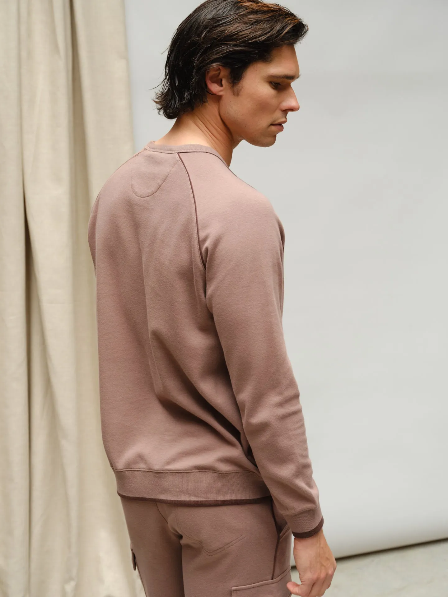 Organic Cotton Capsule Collection crew neck sweatshirt