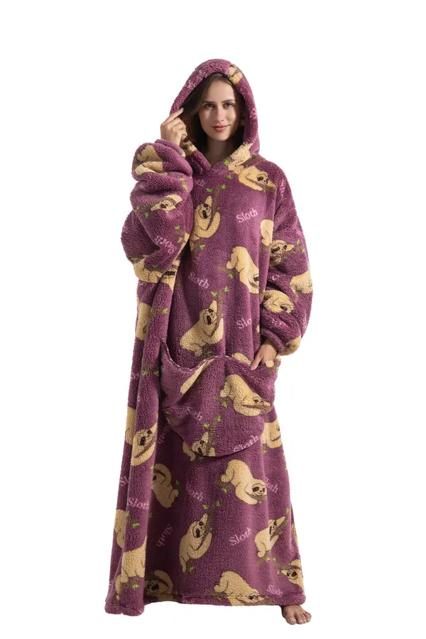 Oversized Blanket Sweatshirt for Women