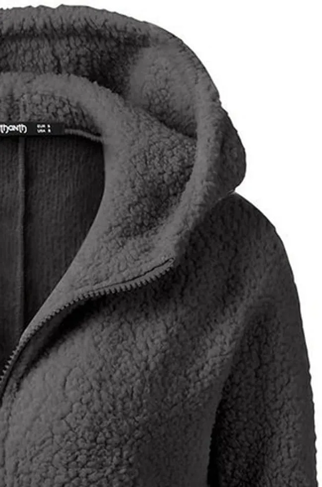 Oversized Winter Coat Long Sleeve Fuzzy Parkas Thickened Warm Plus Size Hooded Jacket Comfy Hooded Tie Dye Hoodie