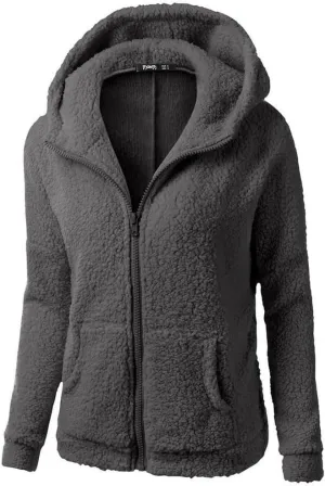 Oversized Winter Coat Long Sleeve Fuzzy Parkas Thickened Warm Plus Size Hooded Jacket Comfy Hooded Tie Dye Hoodie
