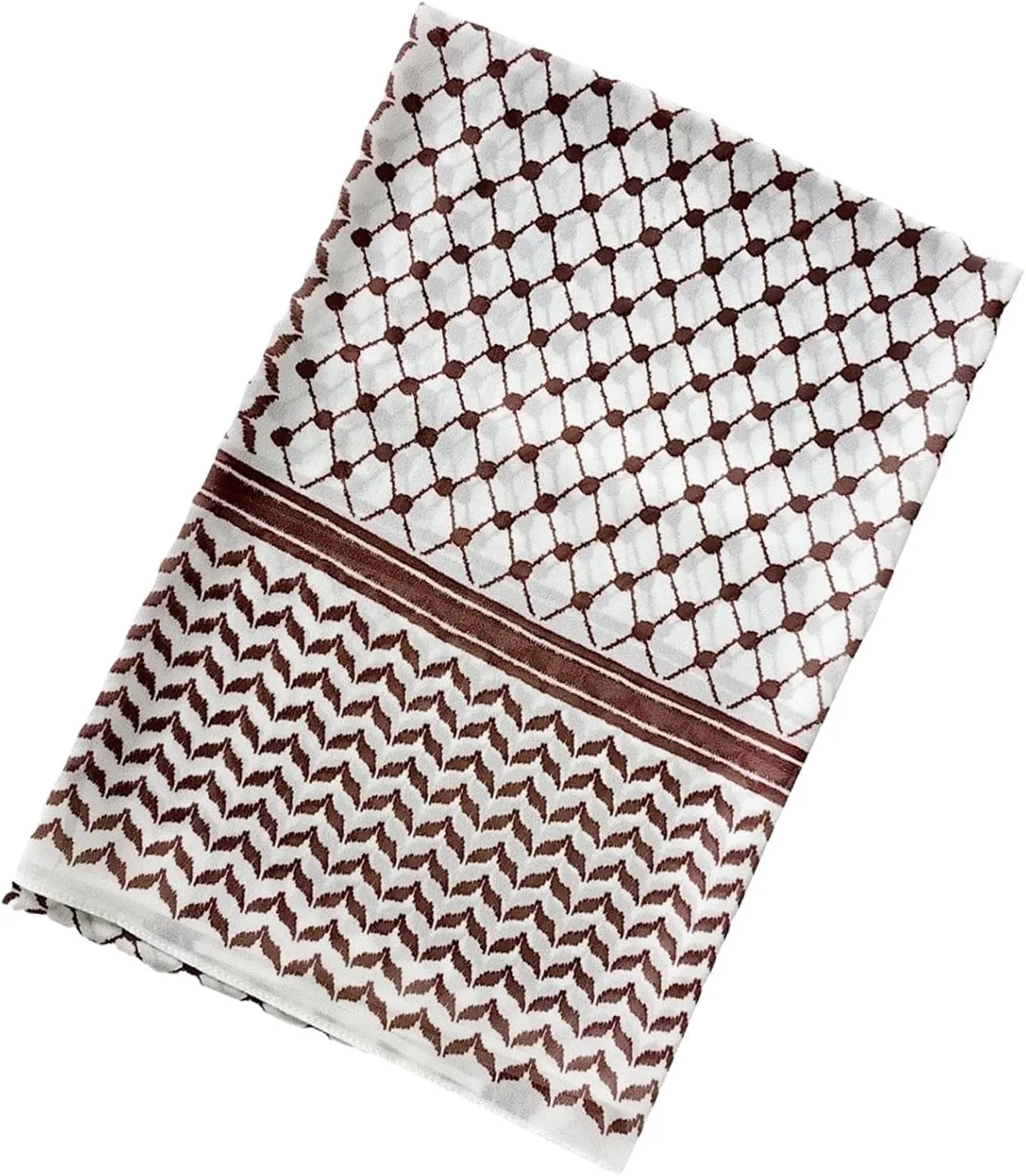 Palestine Scarf - Arab Soft Hijab Bandana 70.87x27.56 Inch | Arab Headscarf | Soft Arab Headscarf | Chiffon
