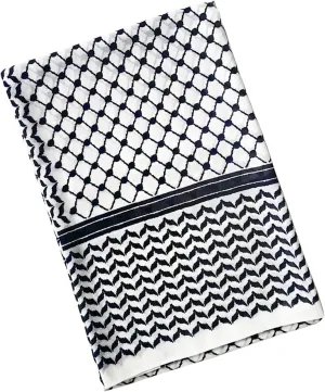 Palestine Scarf - Arab Soft Hijab Bandana 70.87x27.56 Inch | Arab Headscarf | Soft Arab Headscarf | Chiffon