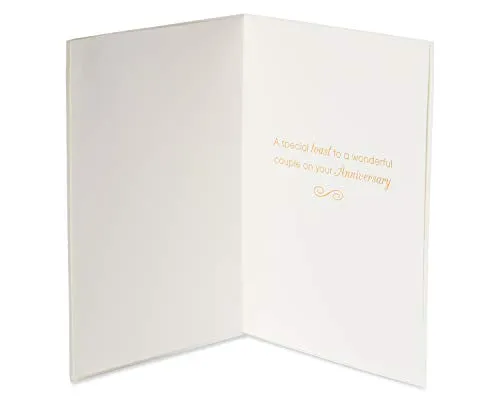 Papyrus Anniversary Card for Couple - Designed by House of Turnowsky (A Special Toast)