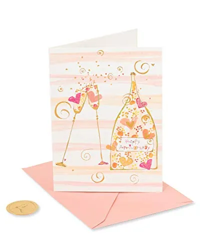 Papyrus Anniversary Card for Couple - Designed by House of Turnowsky (A Special Toast)