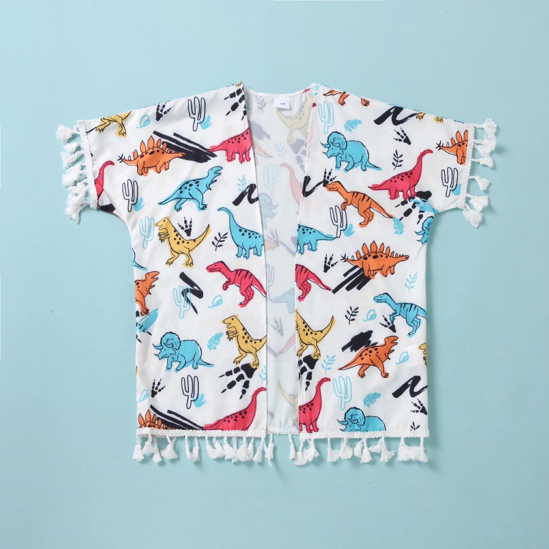 Parent-child clothes fresh printed blouse