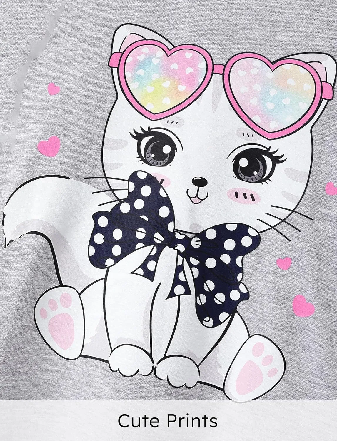 PATPAT Toddler Girls Long Sleeve Dress Skater Casual Prints 3-Pack Dresses Set 2-8 Years