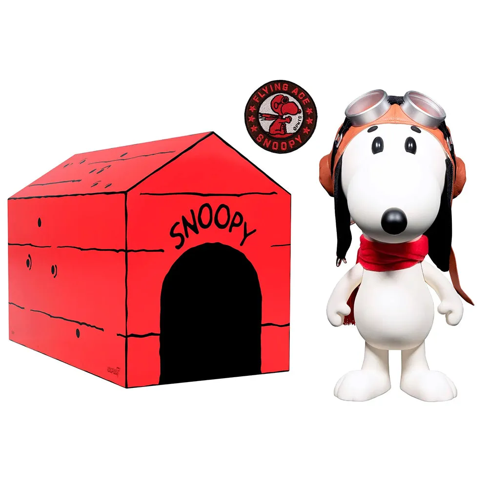 Peanuts SuperSize Vinyl Figure Snoopy Flying Ace (Doghouse Box)
