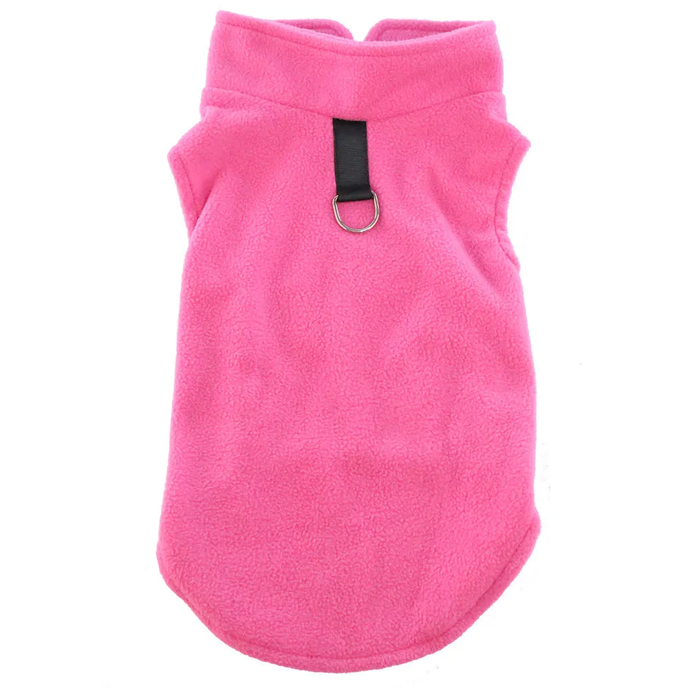 Pet Clothes Dog Polar Fleece Thickened Warm Vest