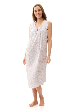 Pia Mid Length Cotton Nightie