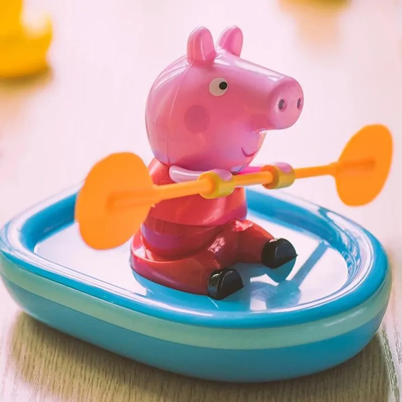 Piglet kayaking