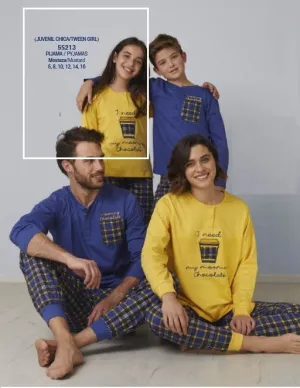 PIJAMA TWEEN CHICA MORNING CHOCOLATE