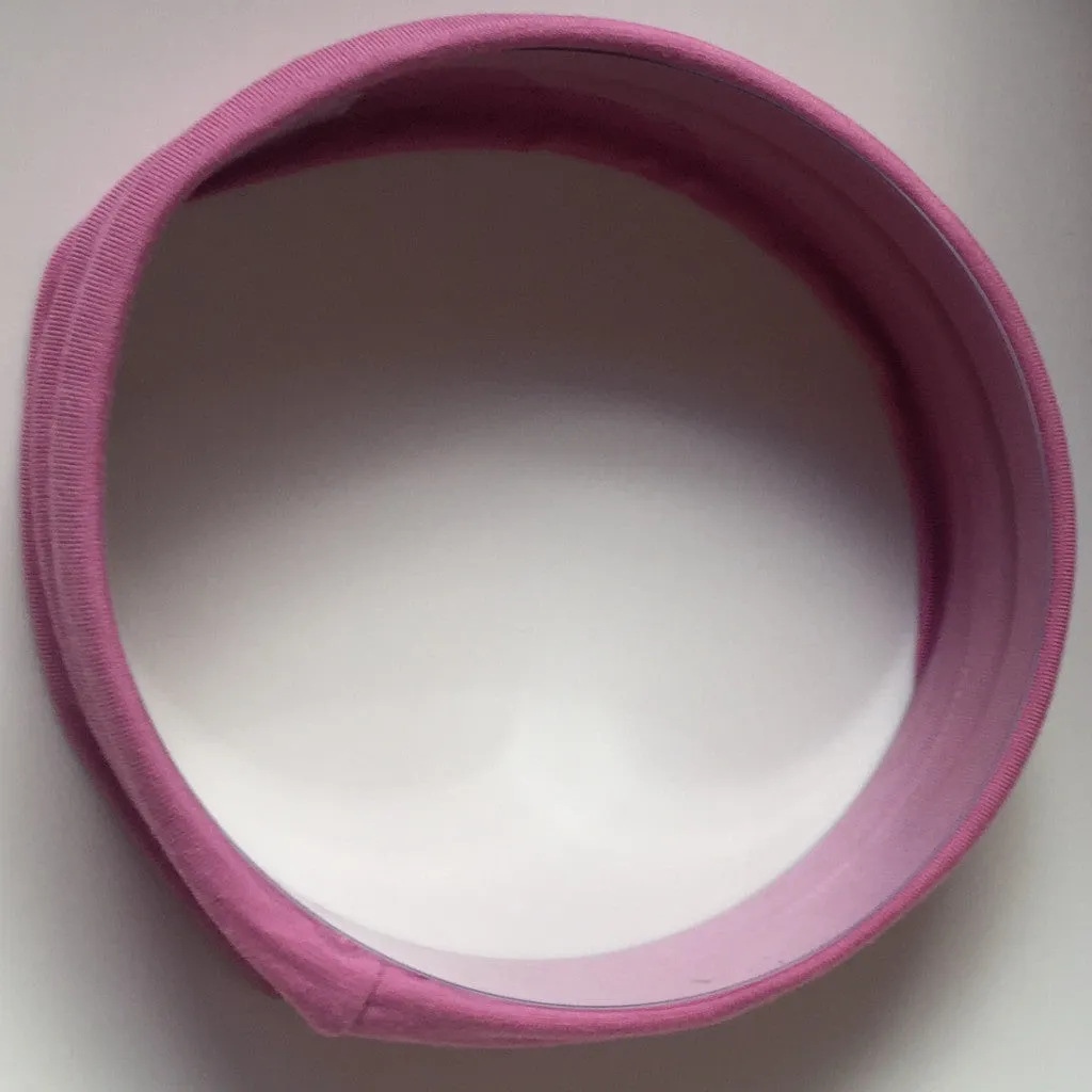 Pink Cotton Yoga Headband