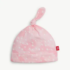 Pink Doeskin modal newborn hat