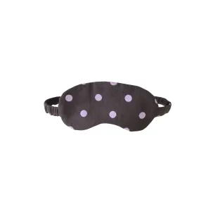 Pink Dots on Brown Doll Sleep Mask for 18-inch dolls