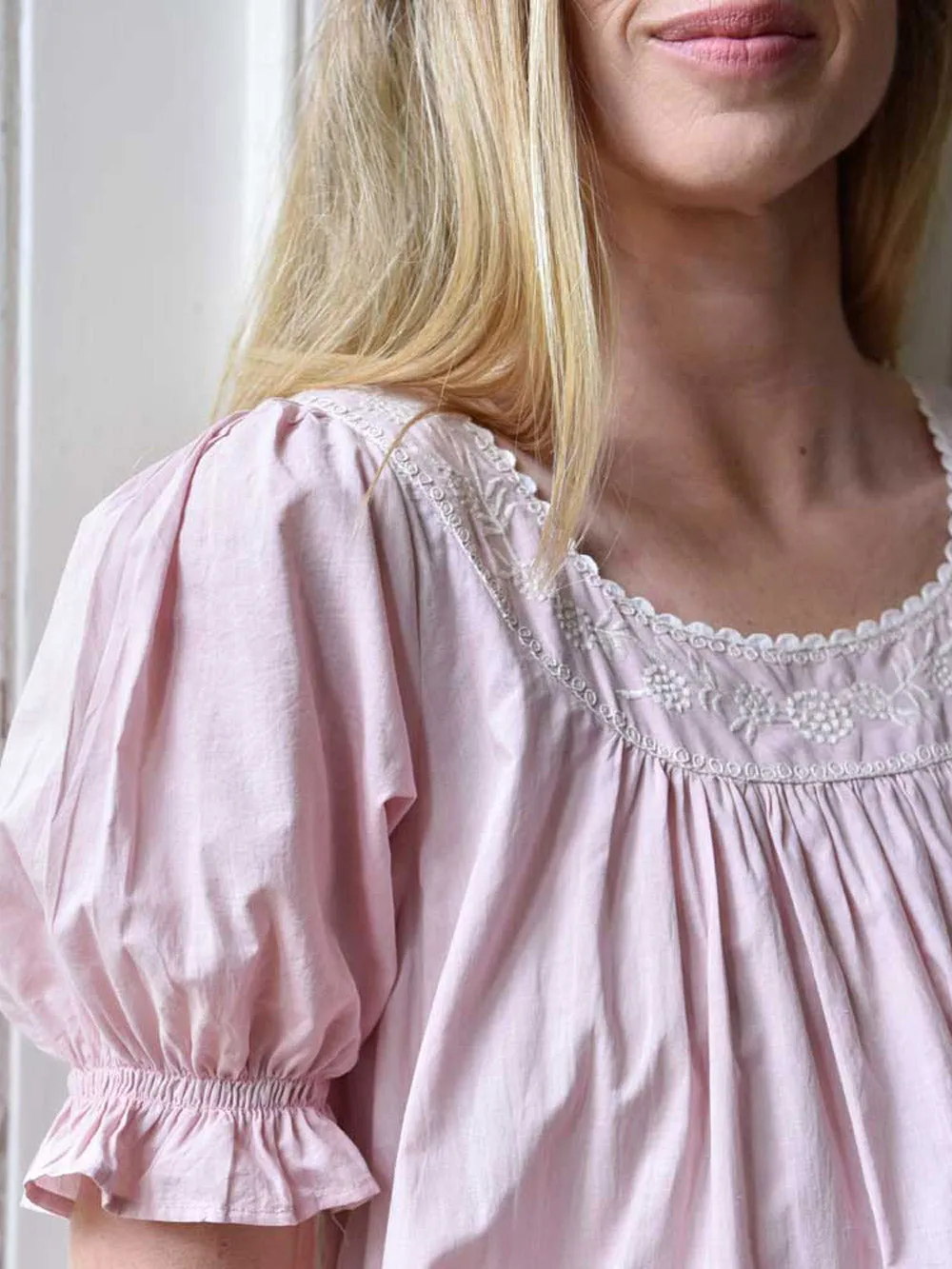 Pink Juliet Cotton Nightdress 12-18