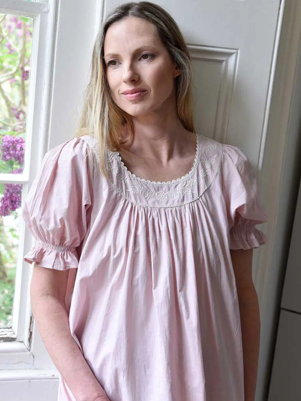 Pink Juliet Cotton Nightdress 12-18