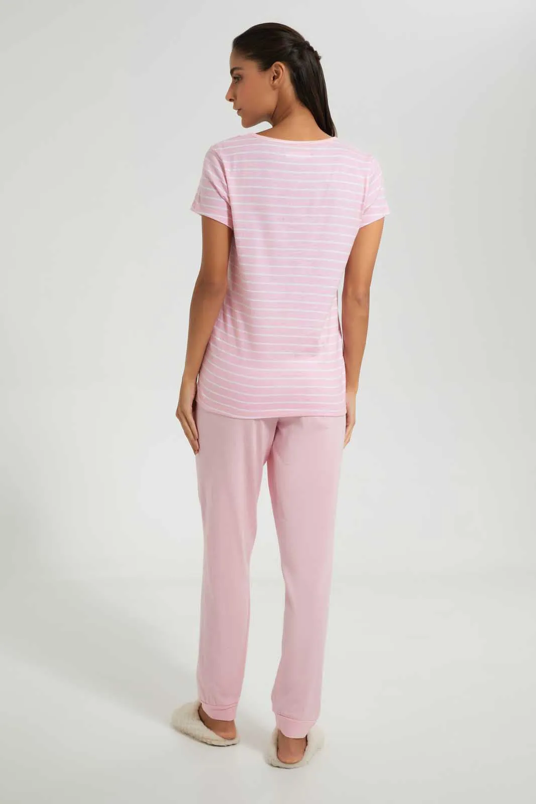 Pink Sleep Lover Pyjama Set (2 Piece)