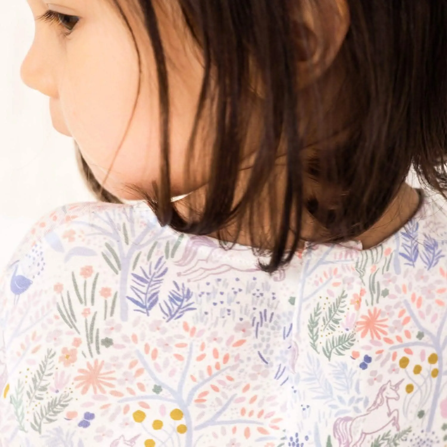 pixie pines modal magnetic toddler dress with legging - re-loved
