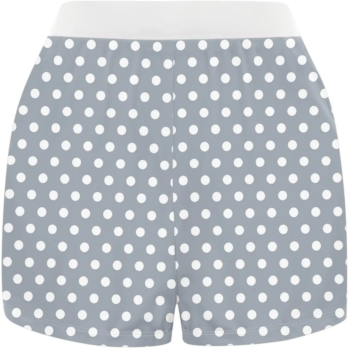 Ploka Dots Boxer Shorts for Women Summer Patchwork High Waisted Sleepwear Pajama Bottoms Lounge Vacation Beach Shorts