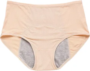 Plus Size Panties for Women High Waist Soft Full Coverage Underwear Breathable Soft Comfortable Briefs